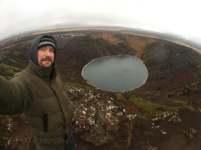 One final Icelandic selfie at a beautiful natural location!